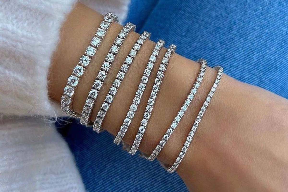 What is a tennis bracelet The stackable diamond jewellery item Chris Evert  made famous at the US Open is trending again  South China Morning Post
